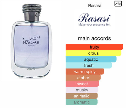 Rasasi Hawas Discovery set